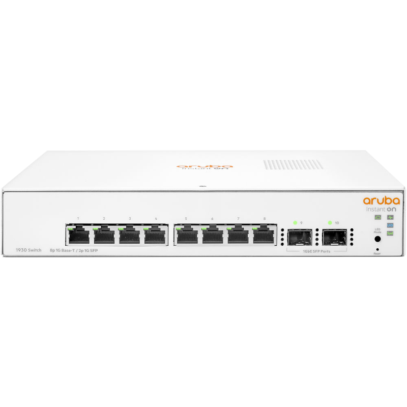 Комутатор HPE Aruba Instant On 1930 8G 2SFP Switch (JL680A)